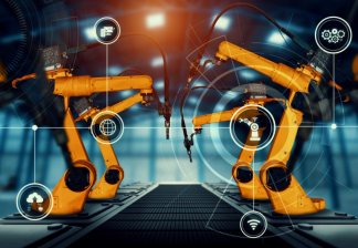 Кардиограмма здорового производства в стиле IIoT WINNUM