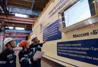 Информационная трансформация: цеховые табло на БМЗ