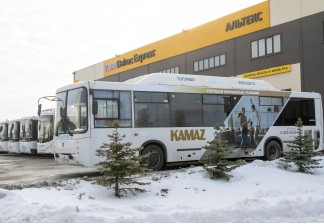 Минута в минуту: «КАМАЗ» запускает онлайн-карту вахтовых автобусов