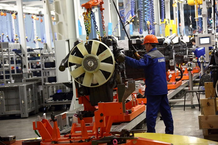 Большие надежды связывает «КАМАЗ» с проектом производства нового двигателя Р6. На территории завода двигателей фактически вырастает новый современный завод 