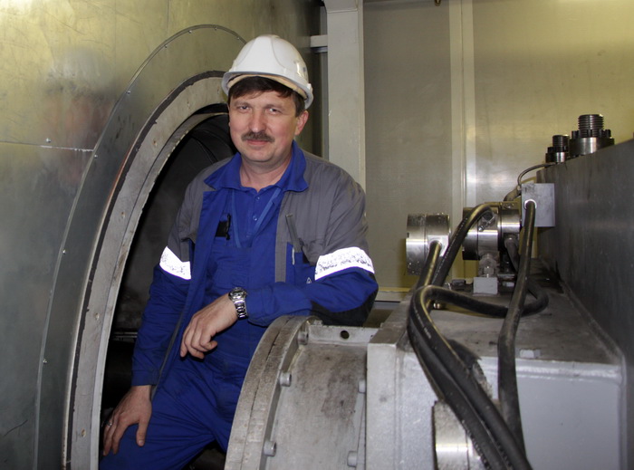 Анатолий Кислов, инженер по эксплуатации теплотехнического оборудования