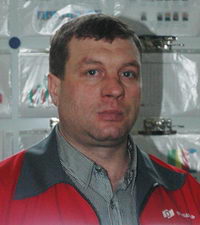 Андрей ЗОНЕНШЕЛЬД, мастер энергоучастка цеха по энергетическому обеспечению (ЦЭО), подавшего наибольшее количество предложений