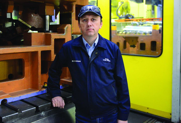 Андрей Виткалов, начальник инженерного отдела цеха штамповки
