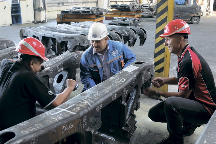 Инспекторы Wabtec отмечают высокое качество литья производства Тихвинского вагоностроительного завода